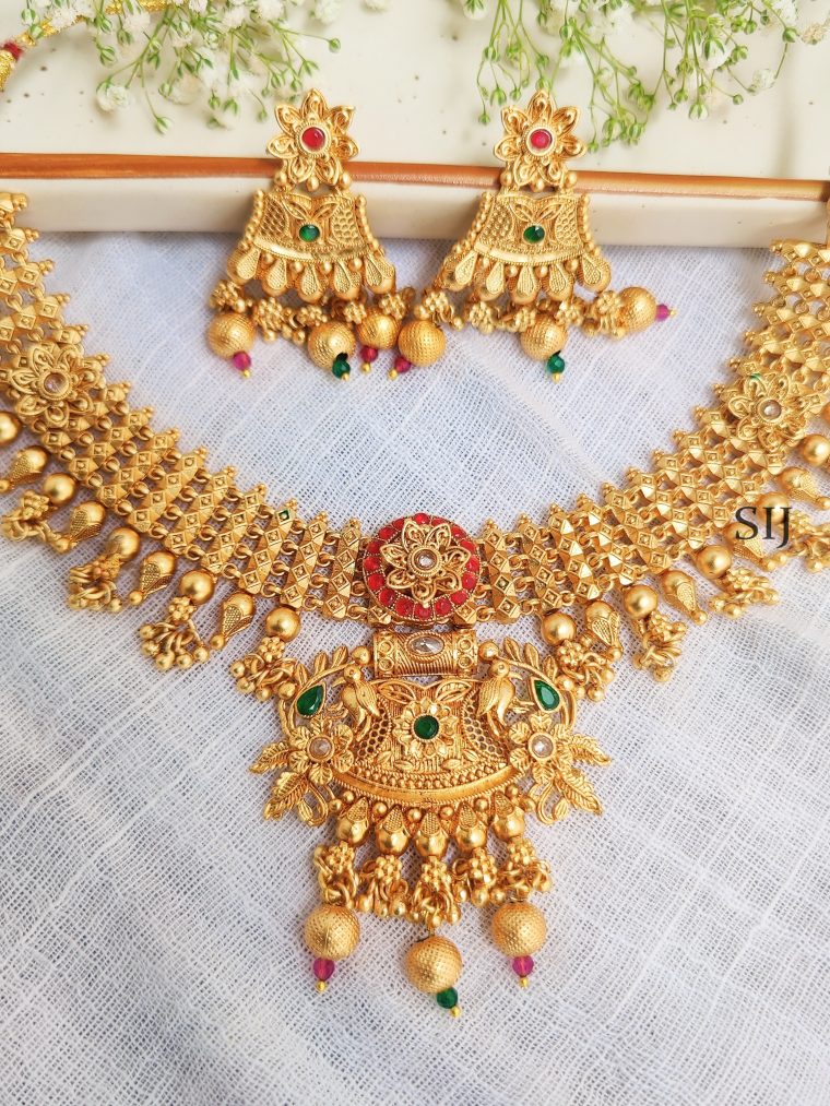 Splendid Versatile Design Temple Necklace