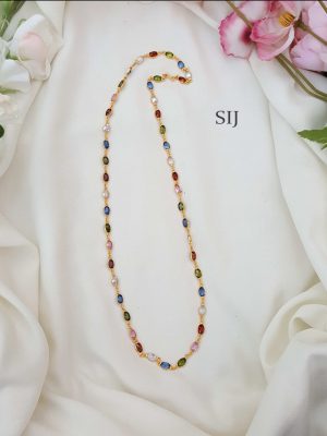 Stylish Stone Chain - Multi