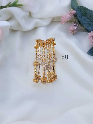 Trendy AD Stone Bangle Set of 4