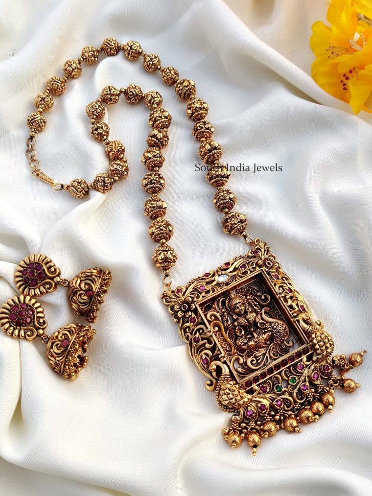 Traditional Lakshmi Pendant Haram