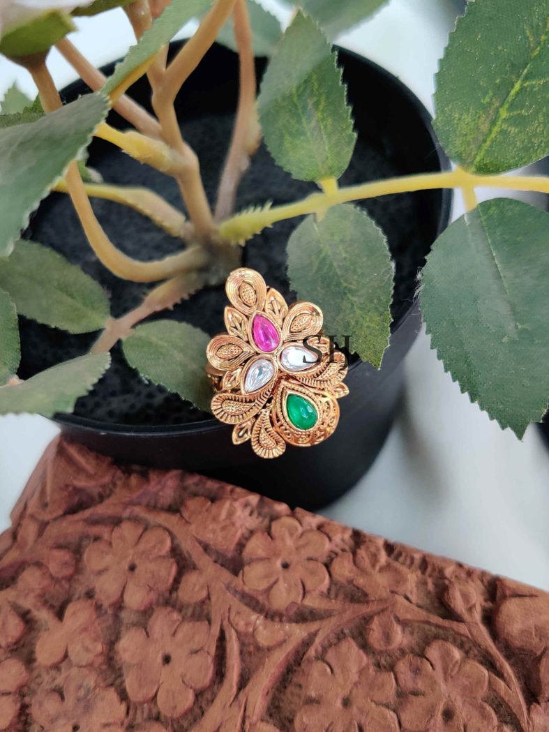 Multi Color Adjustable Finger Ring