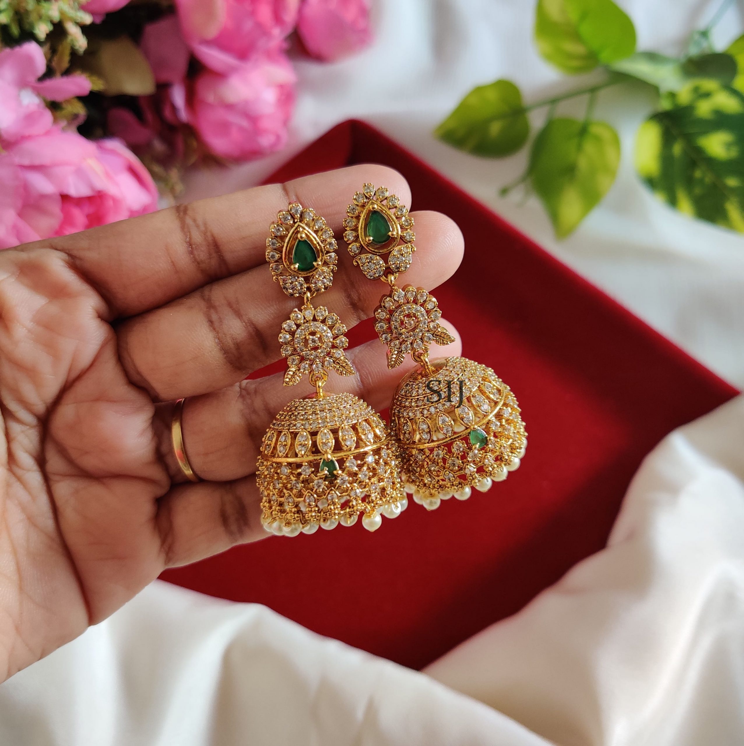 Stylish jhumka hot sale