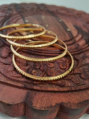 Traditional Gold Plated Bangles