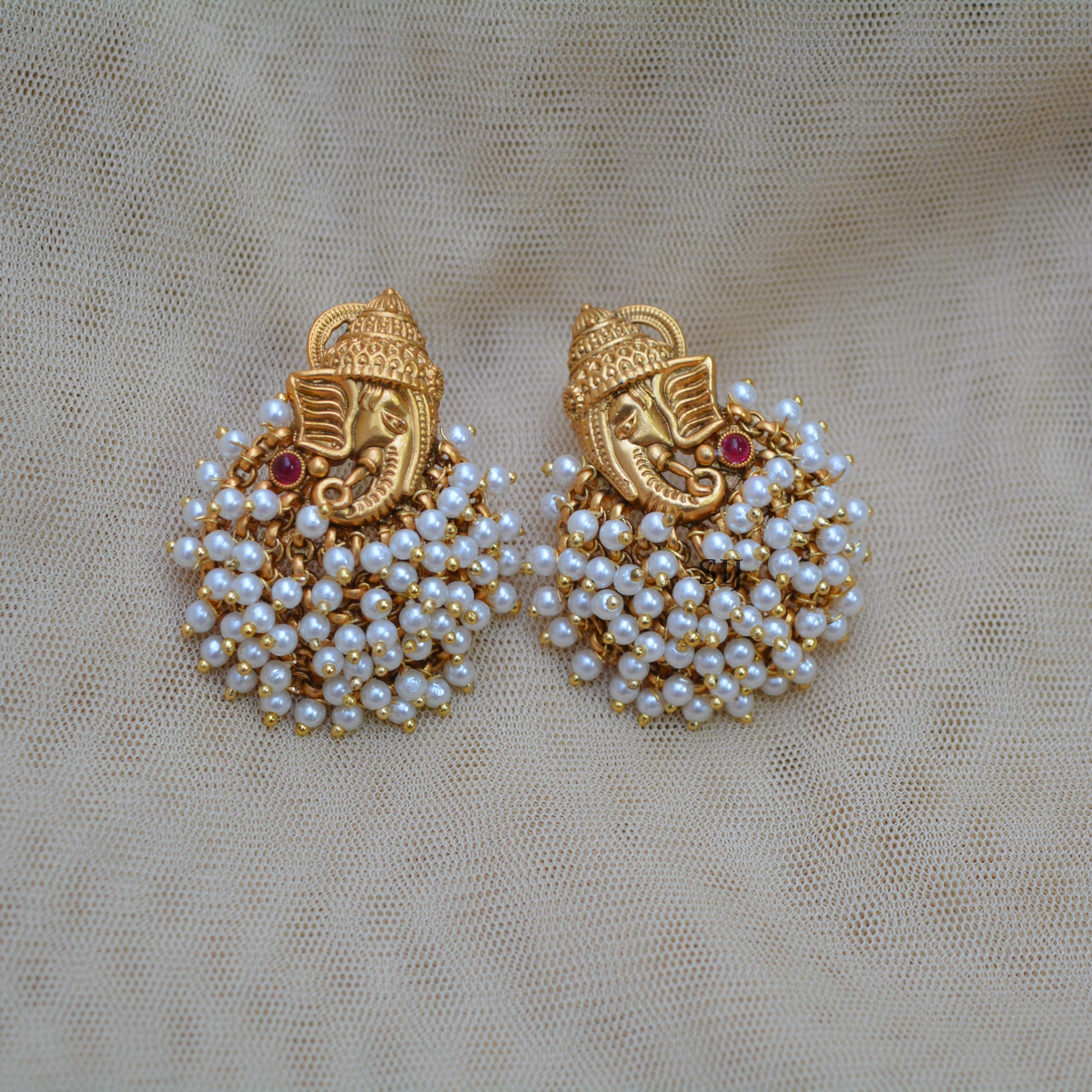 Traditional Loreal Ganesha Earrings