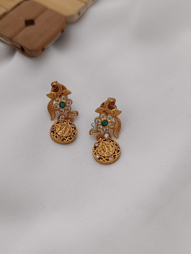 Beautiful CZ Flower Earrings