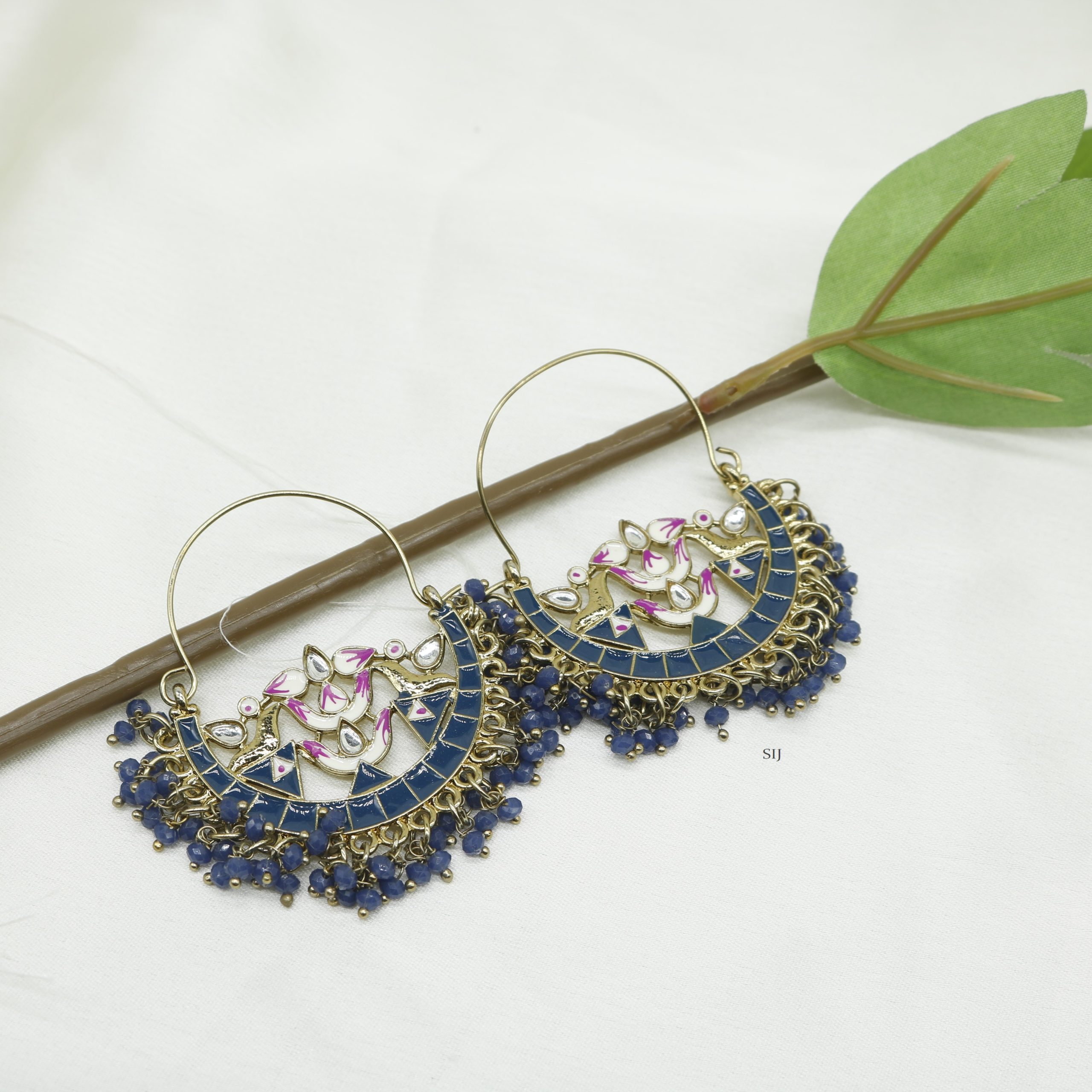 Beautiful Meenakari Designer Earrings