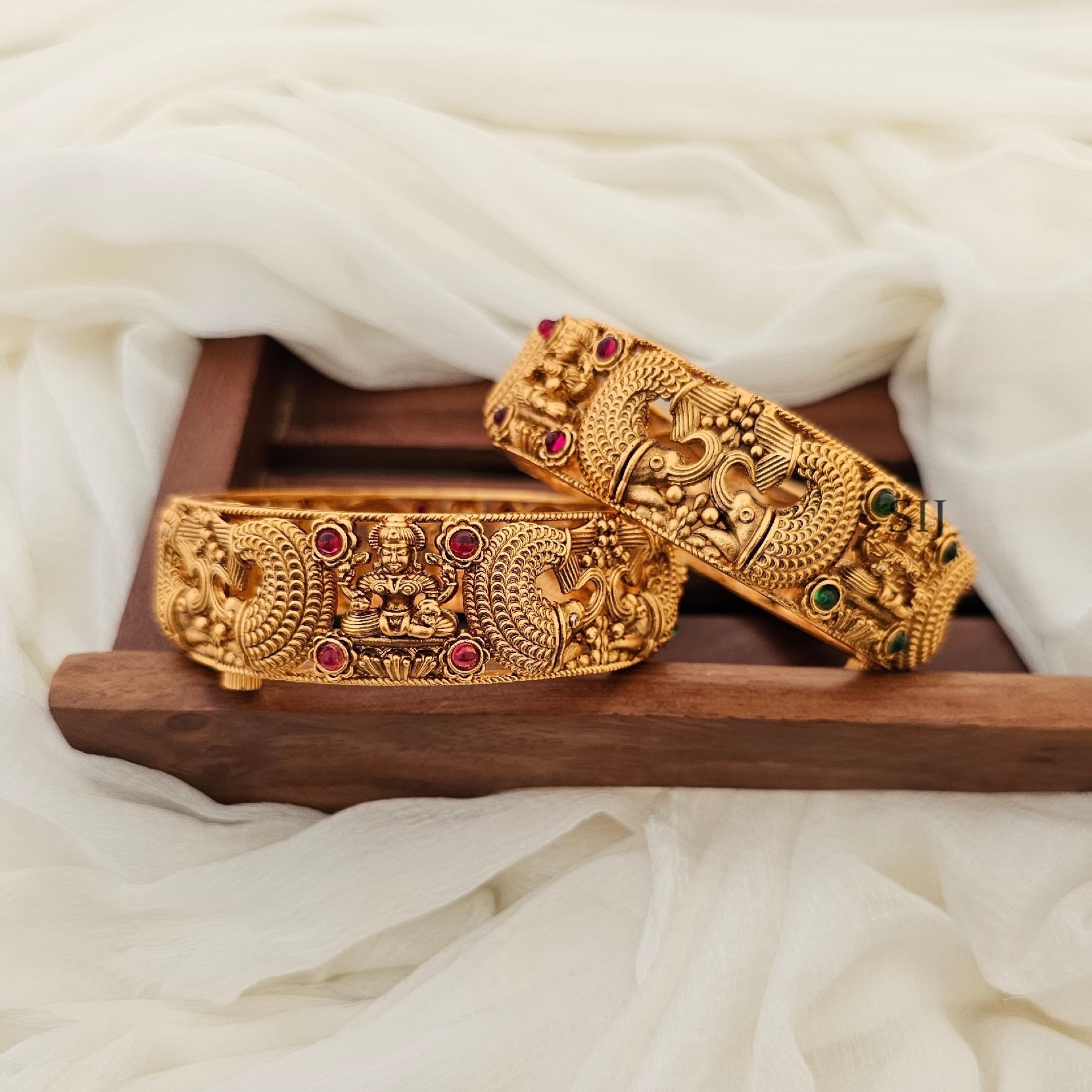 Rectangle Link Chain Bangle Bracelet Set | Women's Jewelry | MILK MONEY