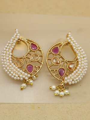 Designer Pearl Studs
