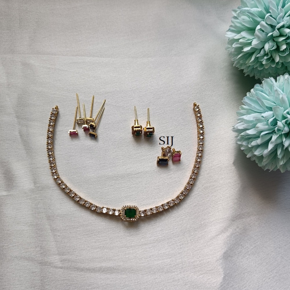 Marvelous Color Changeable Necklace Set