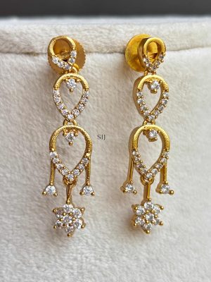 One Gram Gold AD Stones Haram Set