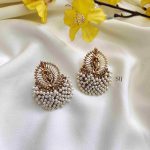 Stunning Krishna Motif Earrings