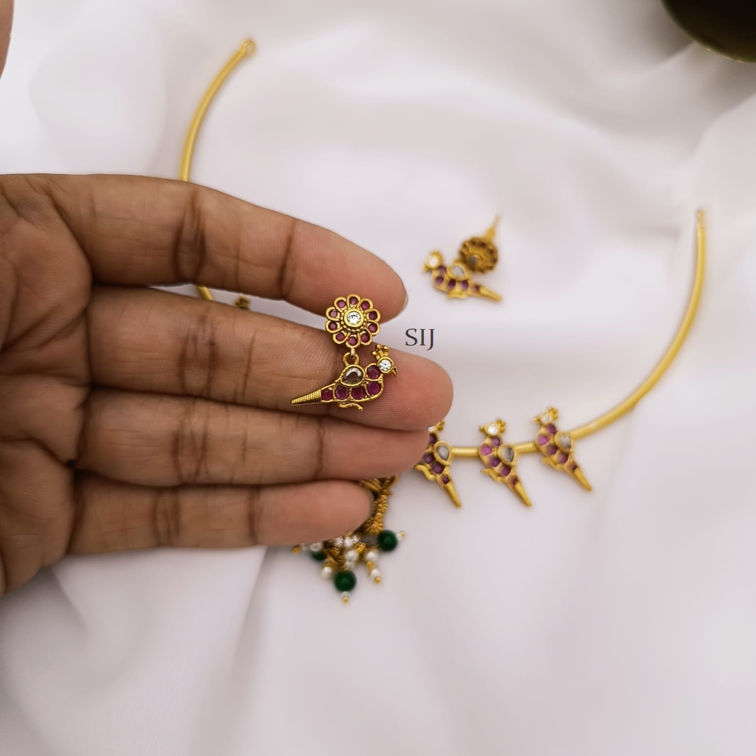 Traditional Balaji Hasli Necklace