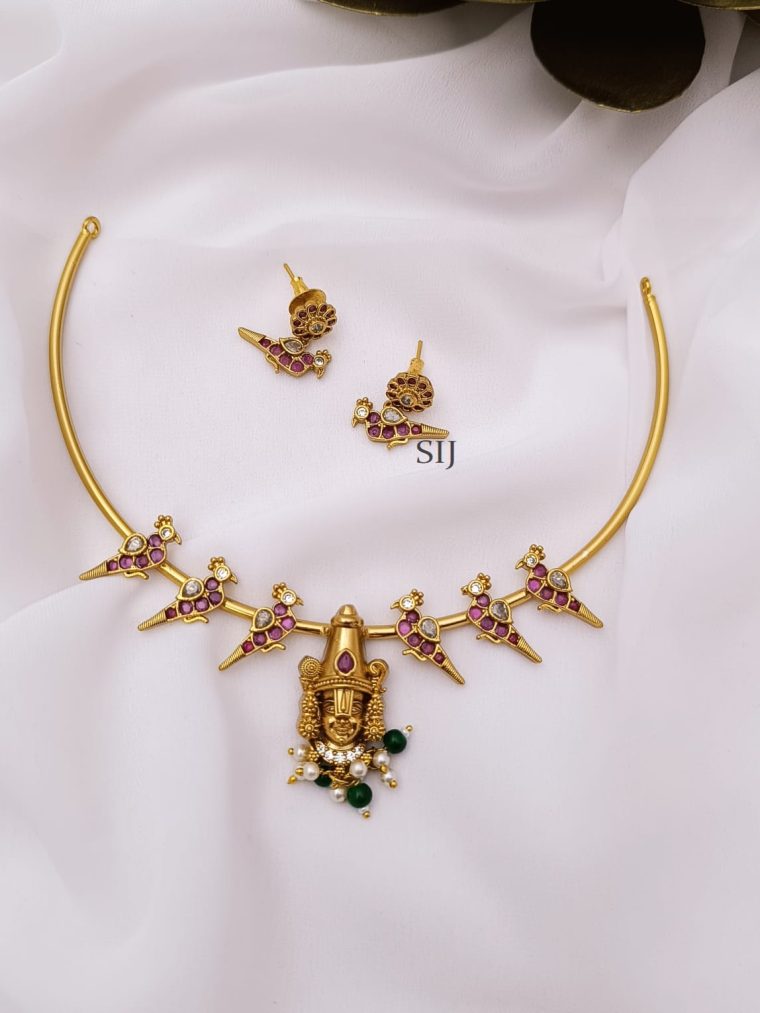 Traditional Balaji Hasli Necklace