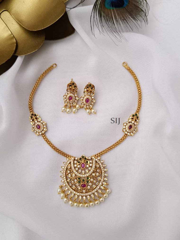 Traditional Chand Necklace Set