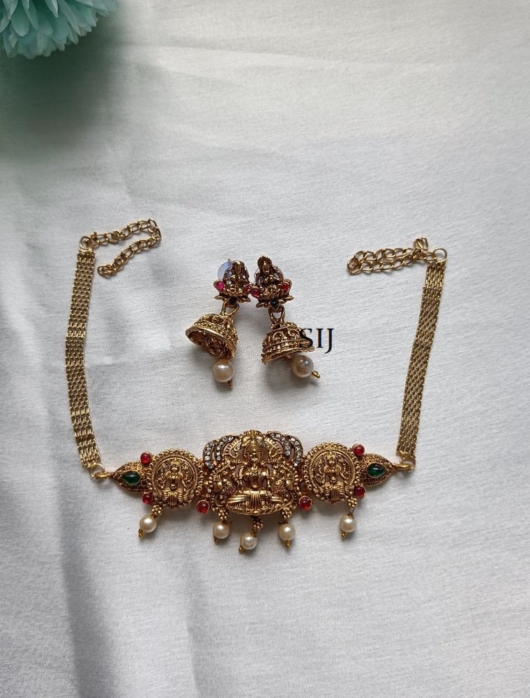 Traditional Lakshmi Choker Set