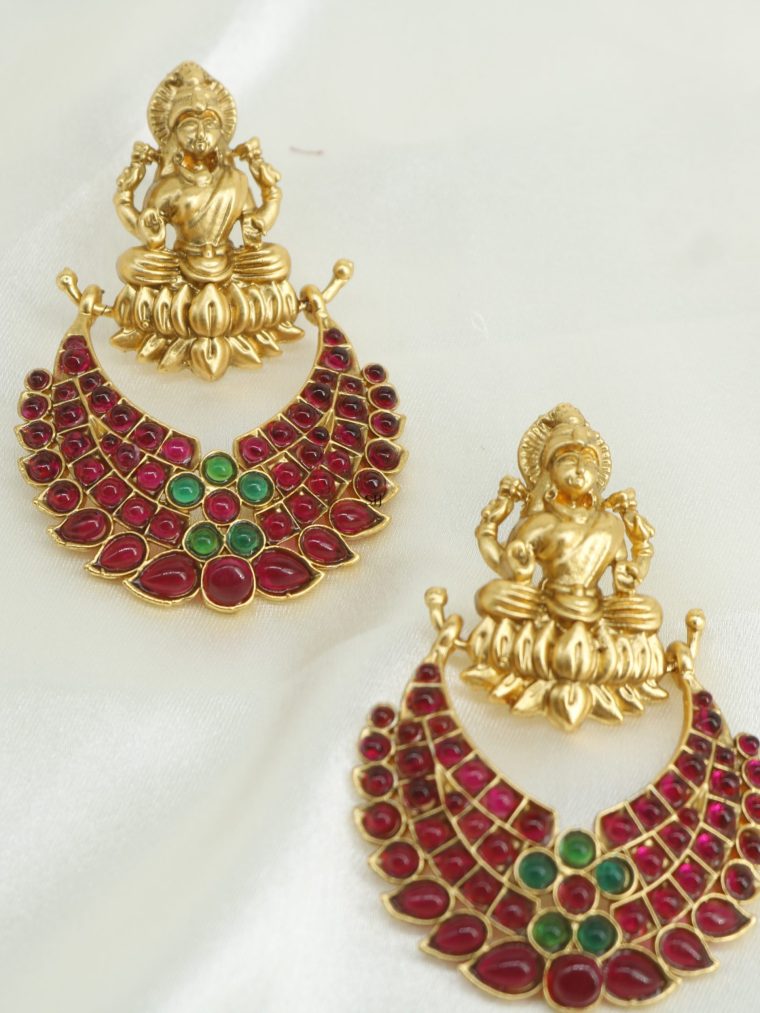 Trendy Lakshmi Temple Earrings