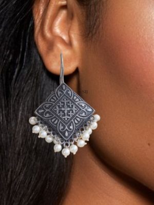 Imitation Oxidised Dailywear Earrings