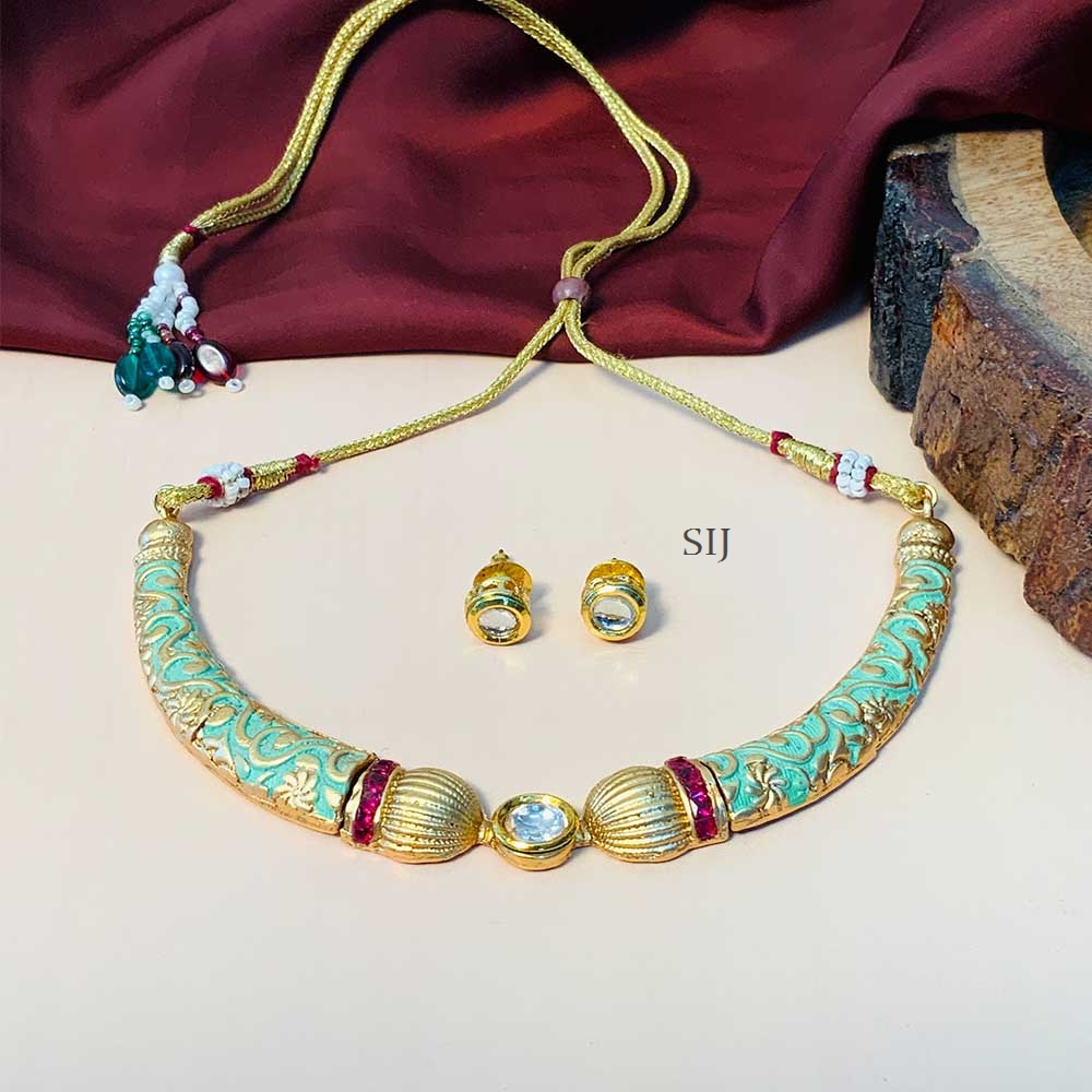 Traditional Gold Plated Choker