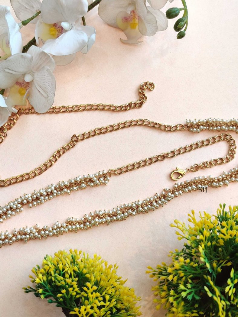 Twinkling Pearl Guttapusulu Hip Chain