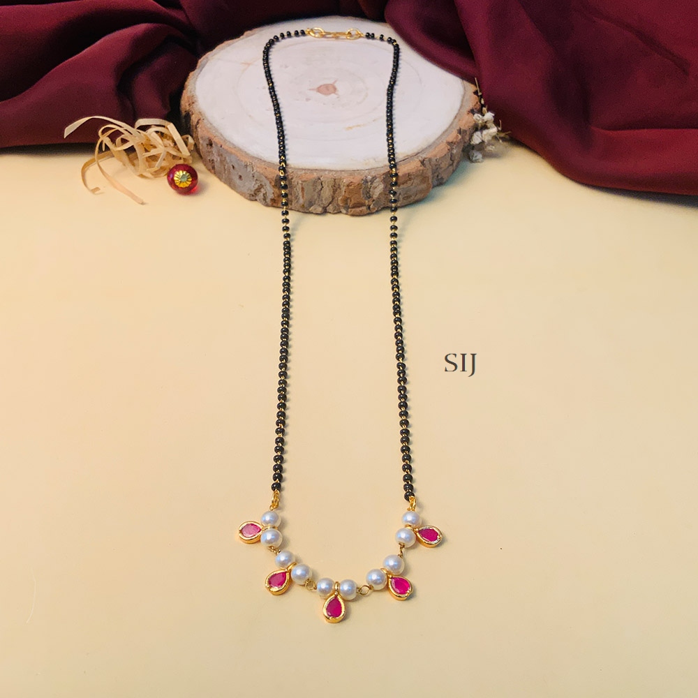 Antique Traditional Pearl Drop Mangalsutra