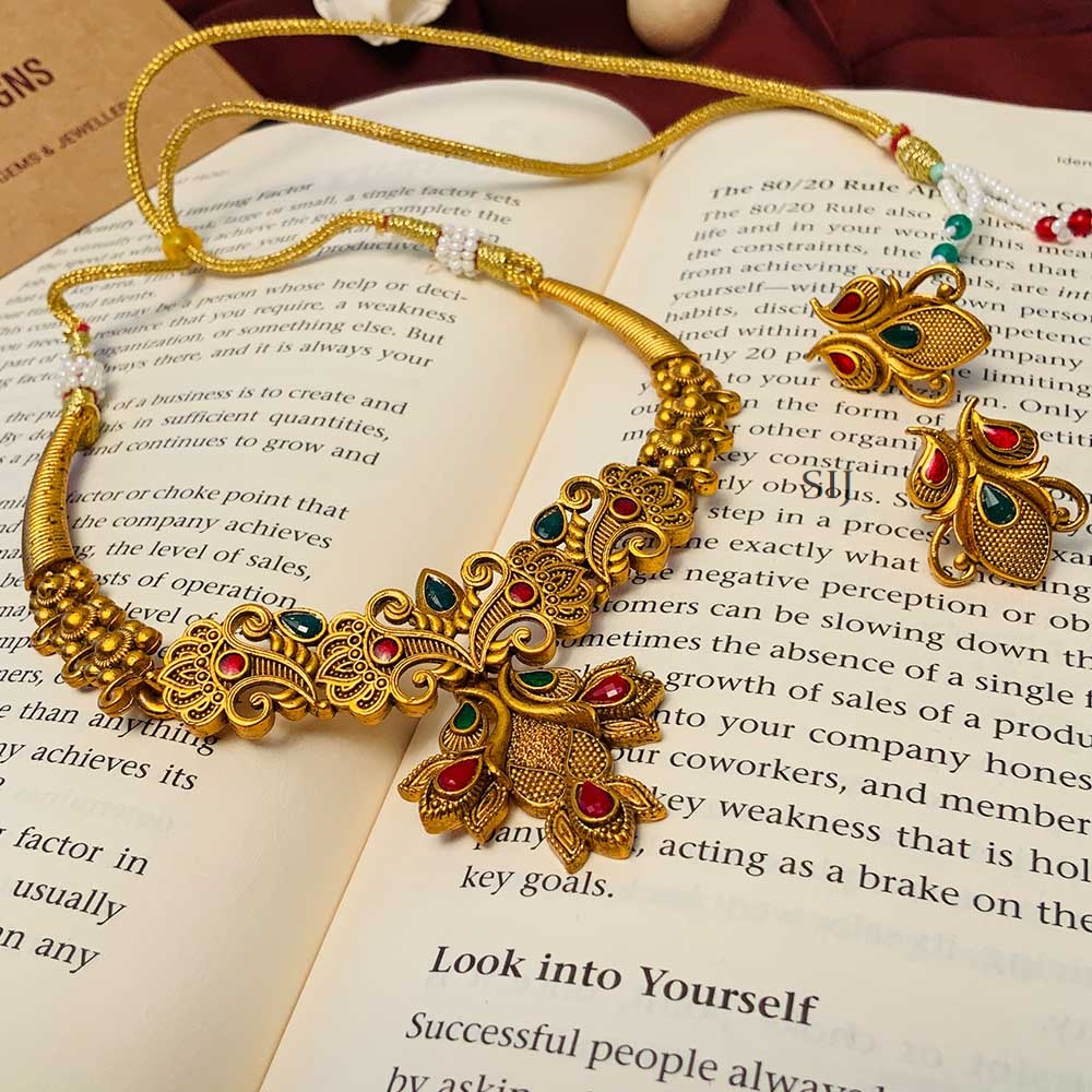 Elegant Gold Plated Necklace