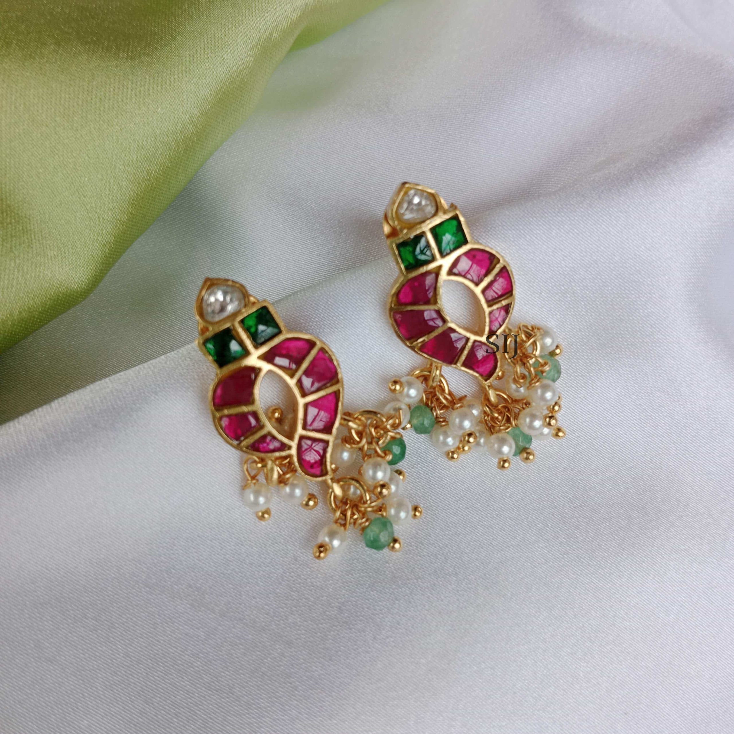Exquisite Jadau Earrings