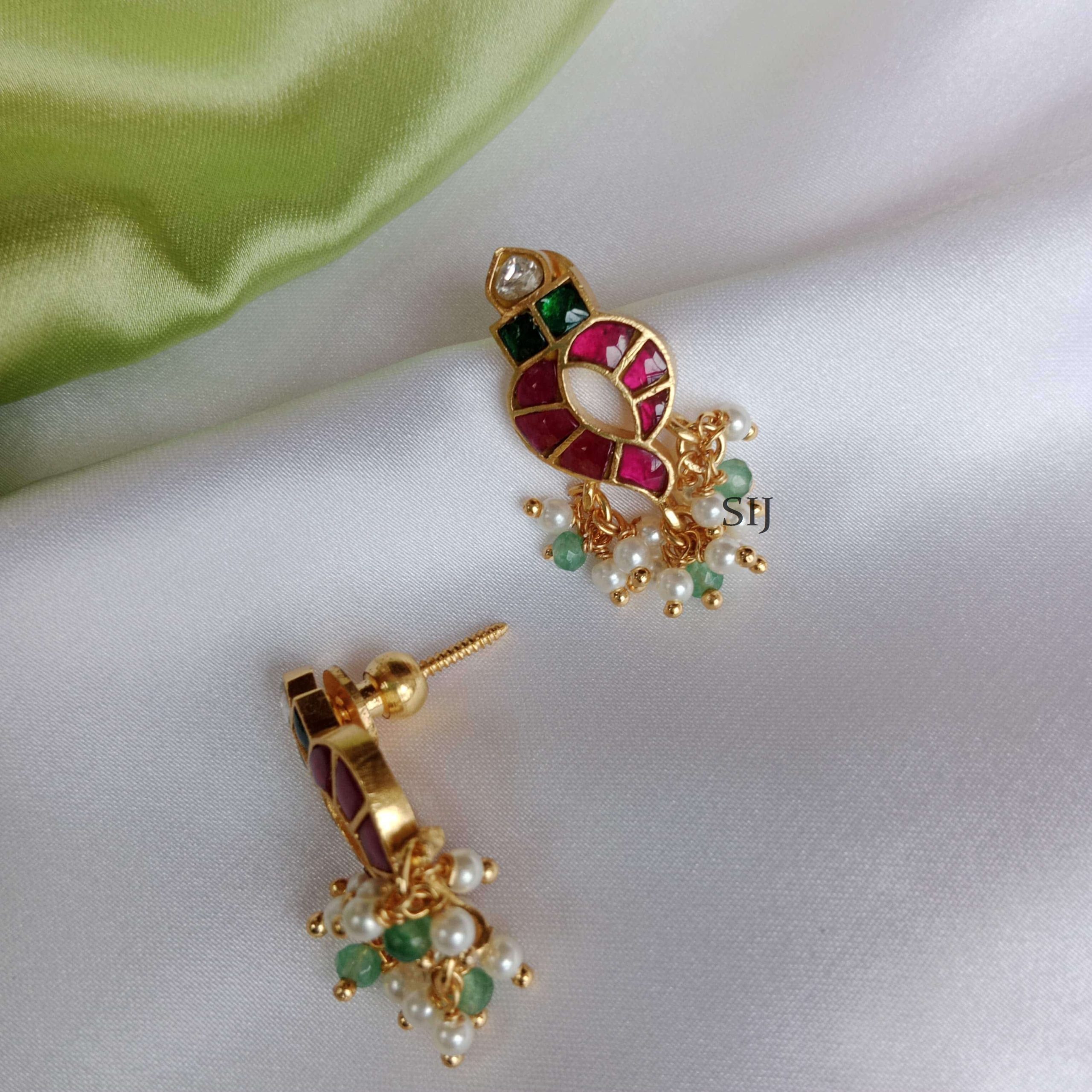 Exquisite Jadau Earrings