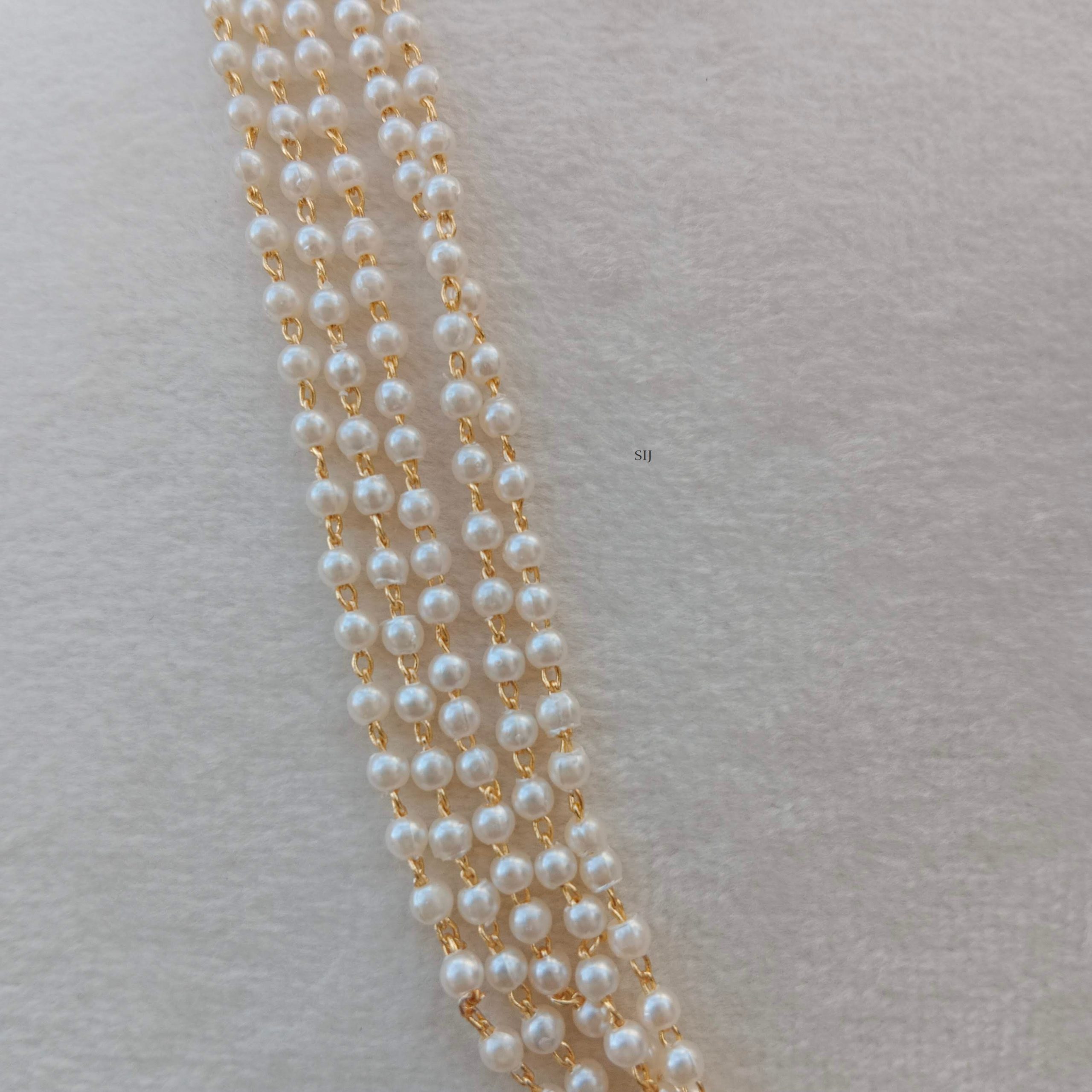 Traditional Five Layers Pearl Chain