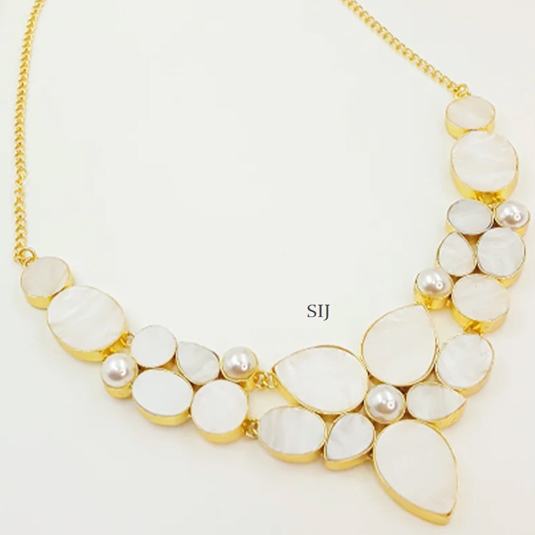 Artificial Natural Pearl Necklace