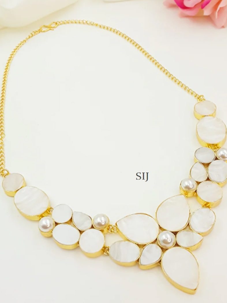 Artificial Natural Pearl Necklace