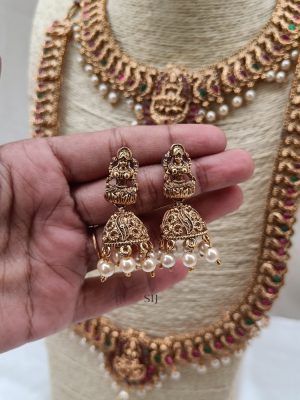 Fabulous Lakshmi Kemp Stone Bridal Set