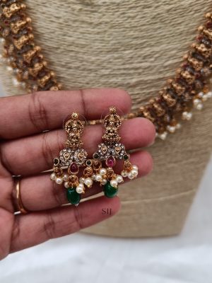 Stunning Stones Studded Bridal Set