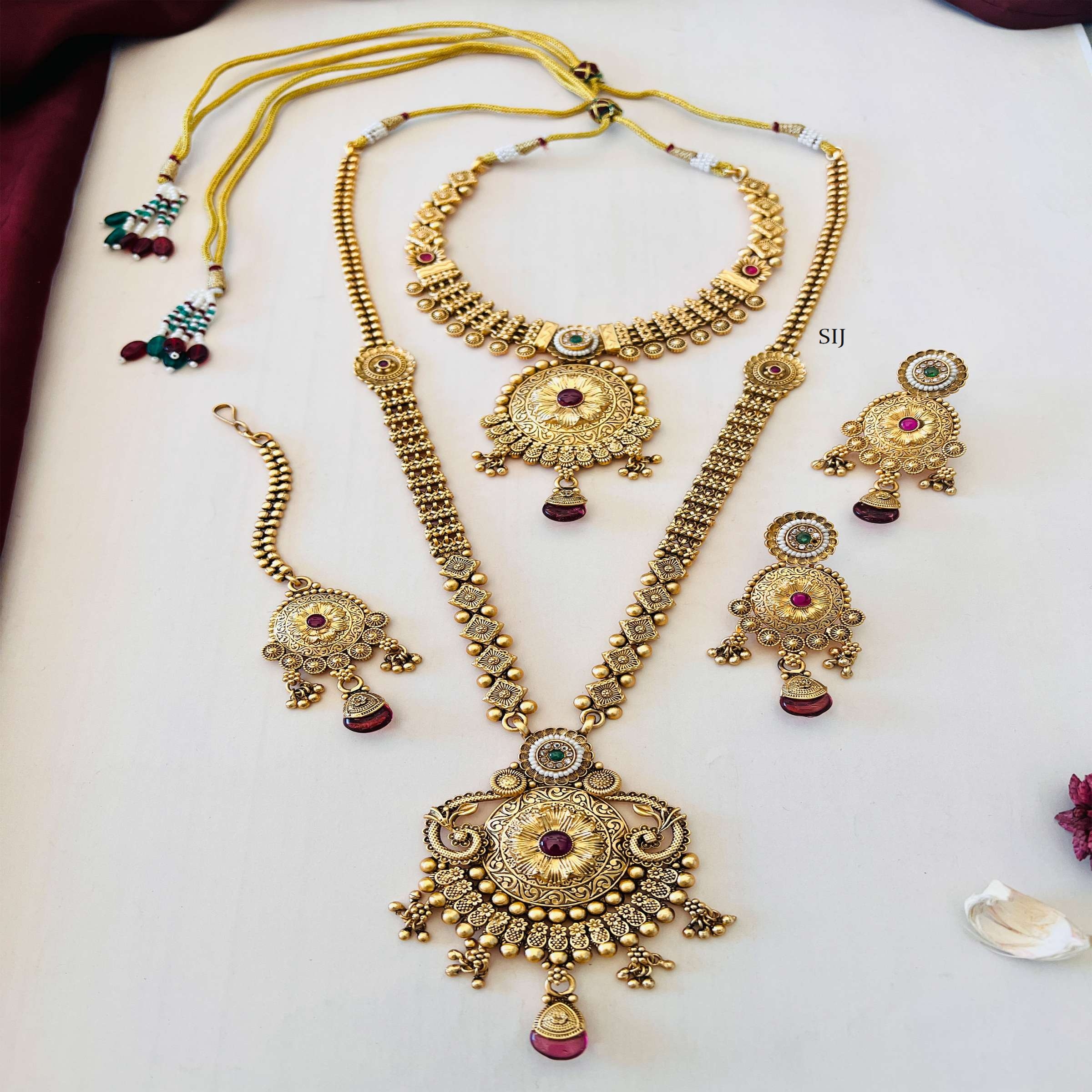 One Gram Gold Bridal Necklace Combo
