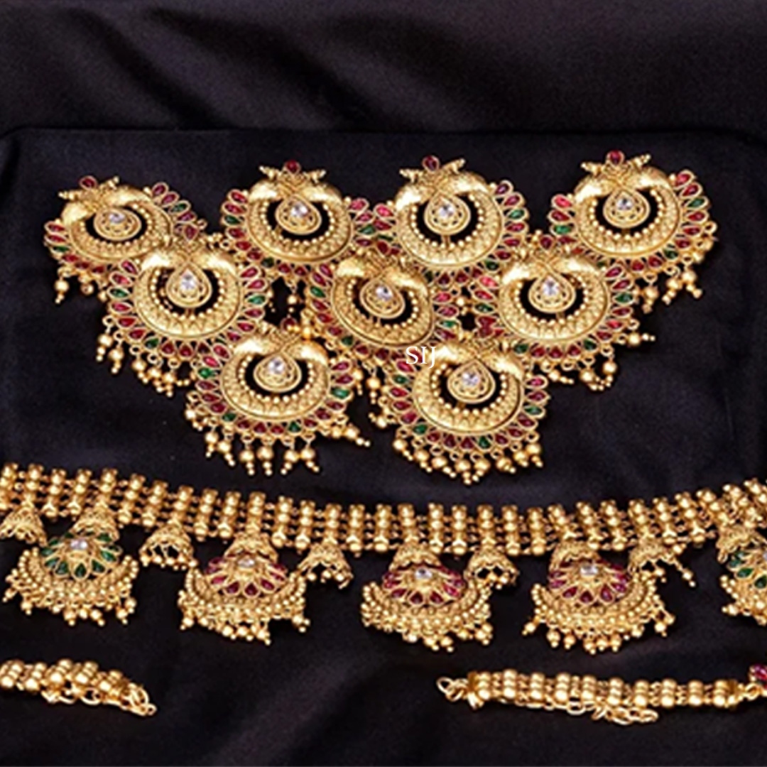 Chand Bali Style Full Bridal Jewellery Set