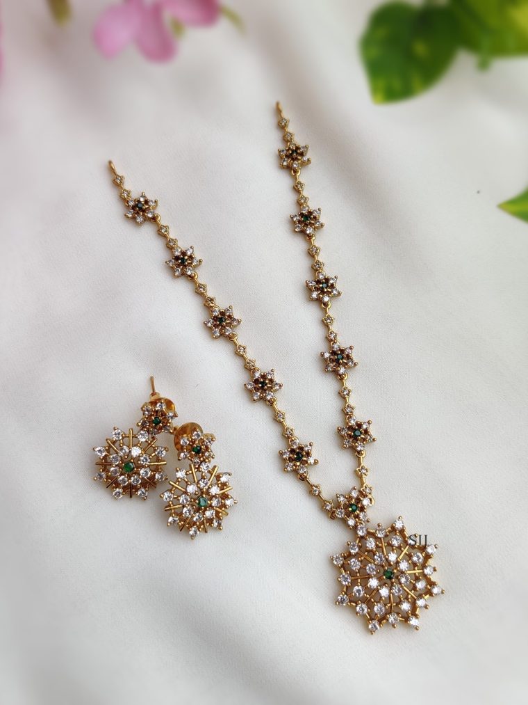 Imitation Nakshatra Necklace Set