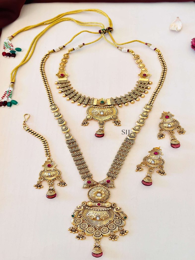 Gold Plated Bridal Jewellery Set