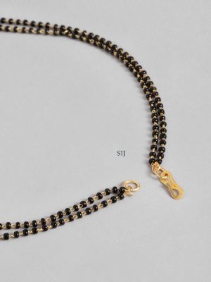 Gold Plated American Diamond Mangalsutra