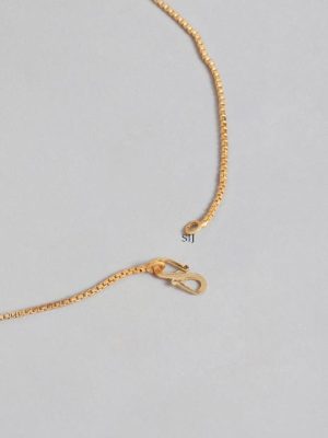 American Diamond Gold Plated Mangalsutra