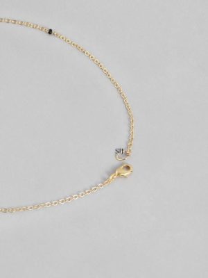 Gold Plated American Diamond Mangalsutra