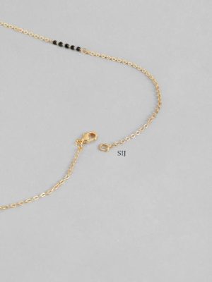 Artificial Gold Plated American Diamond Mangalsutra