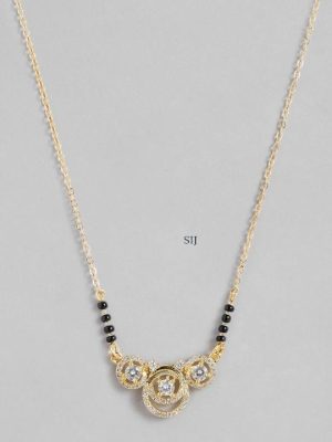 Minimal Gold Plated Mangalsutra