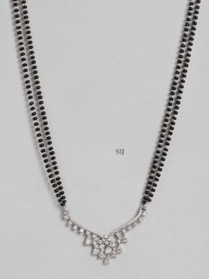 Imitation Silver Plated Mangalsutra