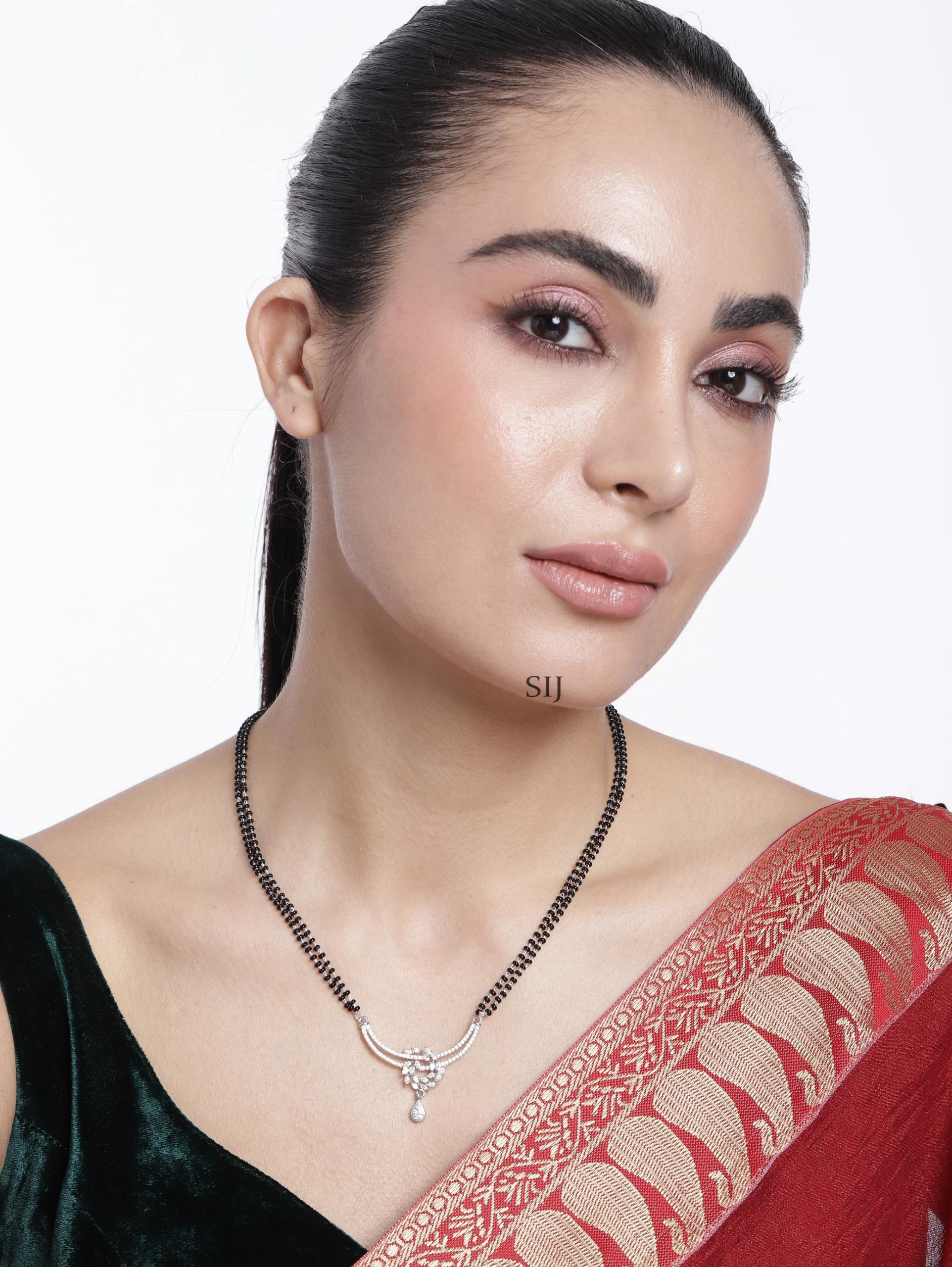 High-Quality Silver Plated Mangalsutra