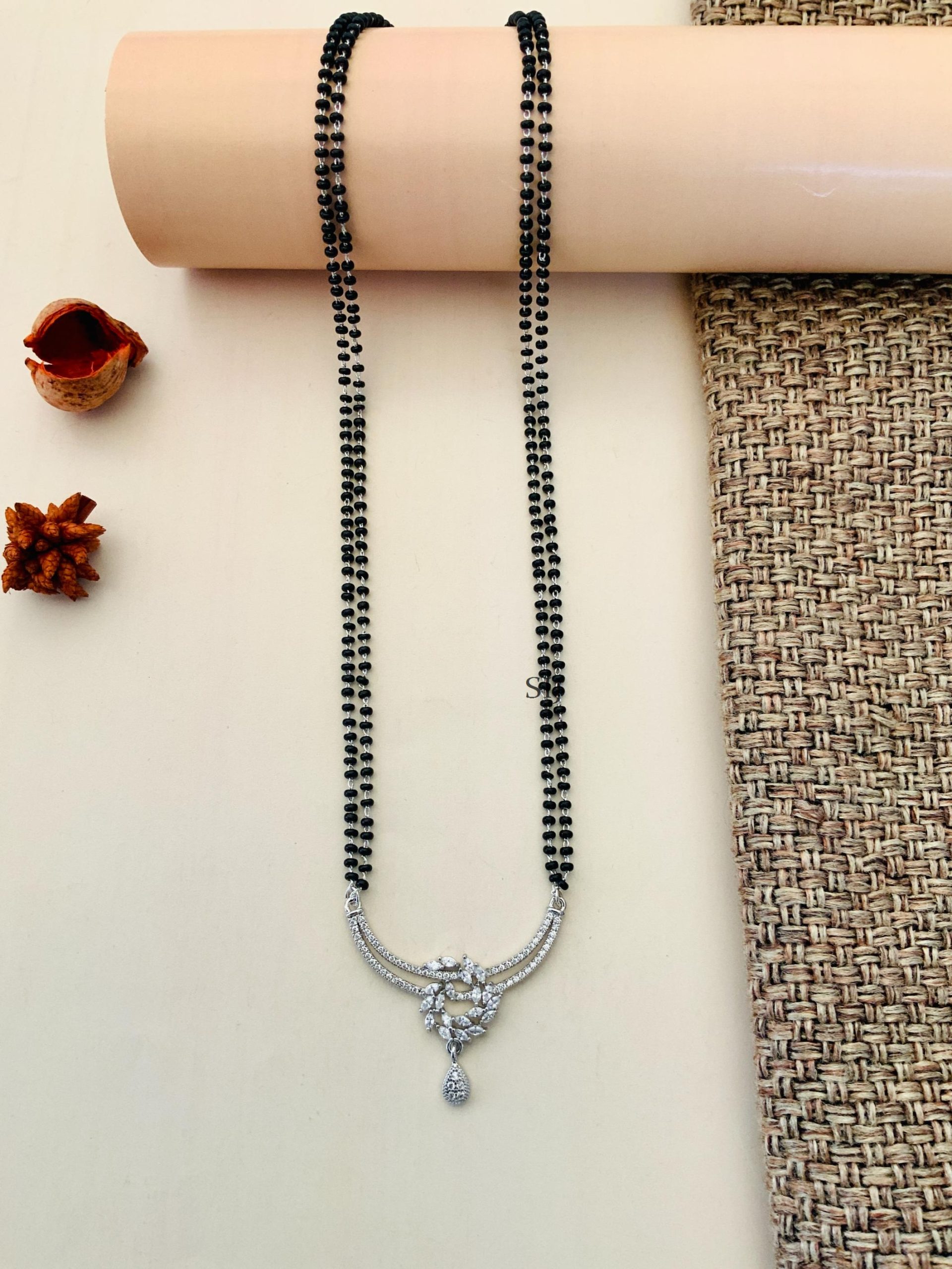 High-Quality Silver Plated Mangalsutra