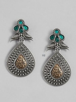 High-Quality German Silver Earrings