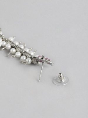 High-Quality And Imitation German Silver Earrings