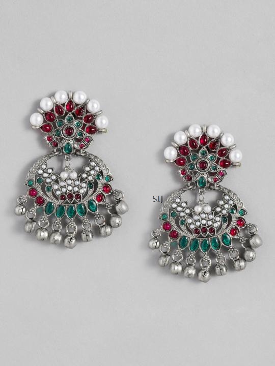 TimeLess High-Quality German Silver Earrings