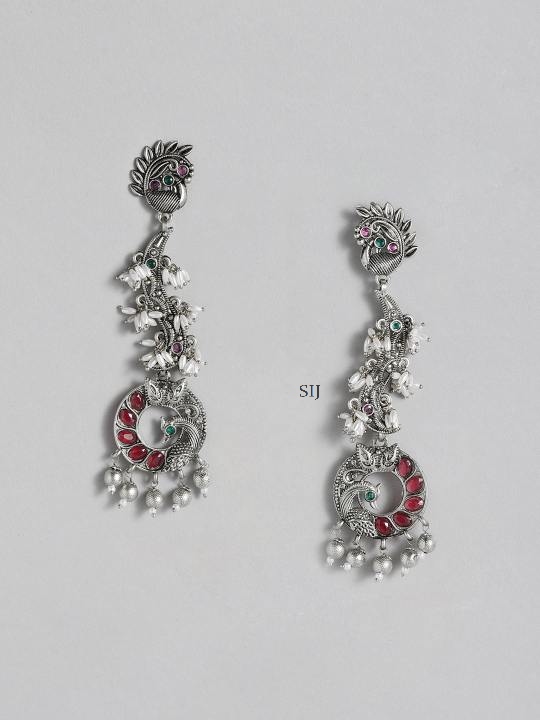 Imitation And High-Quality German Silver Earrings