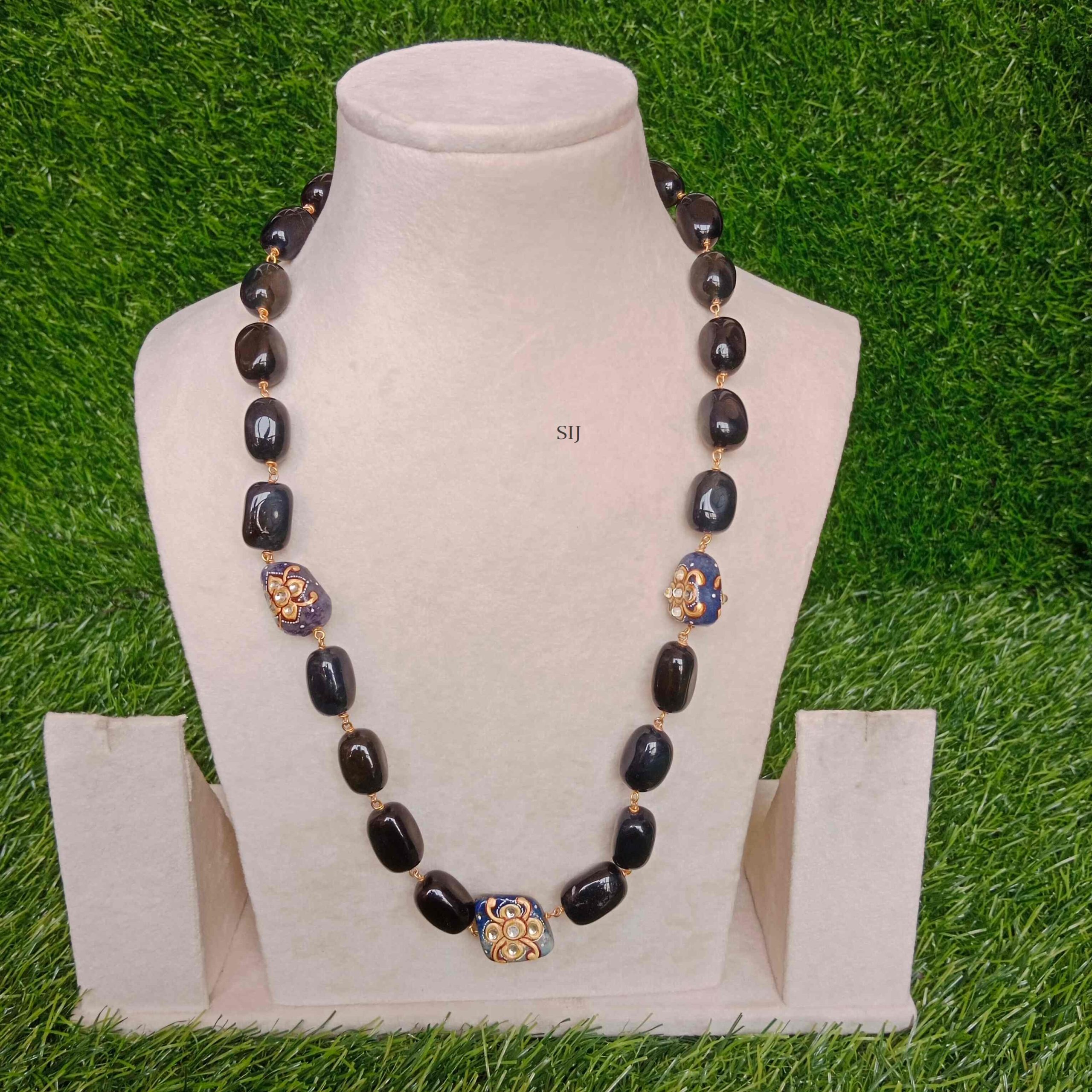 Tanjore Tumble Beads Chains Combo