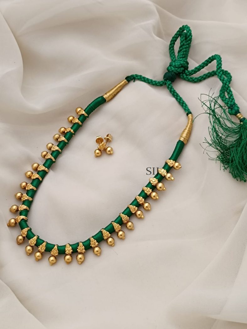 Imitation Green Dori Necklace